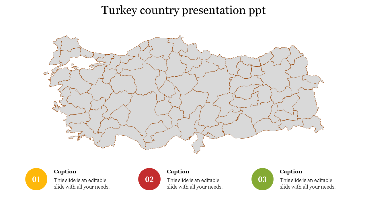 Turkey Country Presentation PPT Template and Google Slides